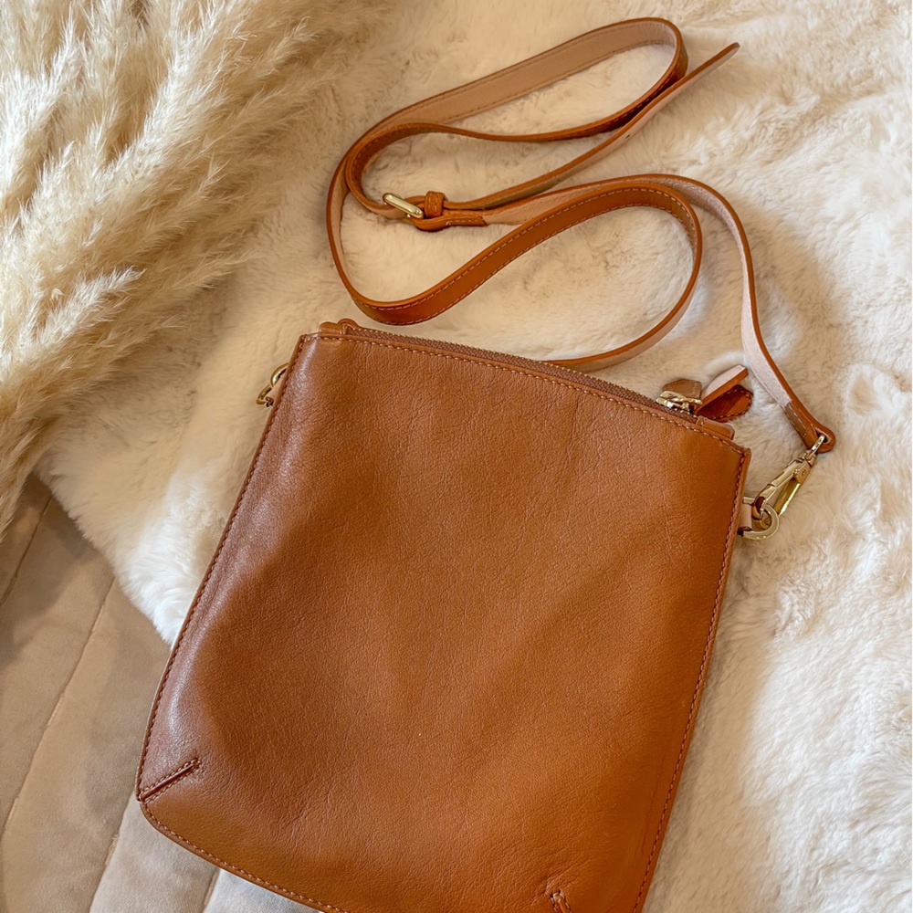 Elisabetta Yang Genuine Leather Crossbody Bag